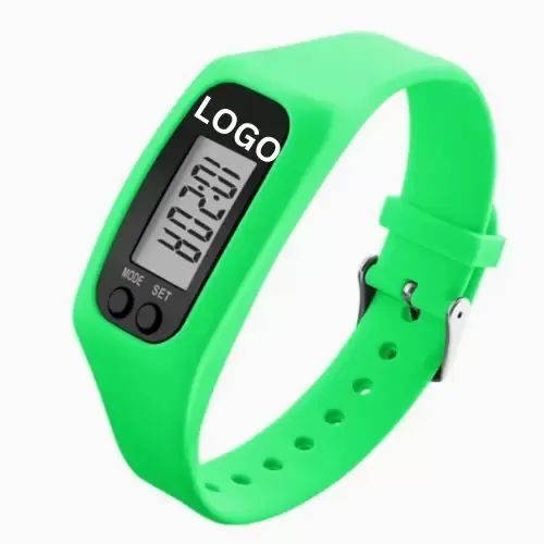 Multi color Distance Calories Fitness Electronic Pedometer 