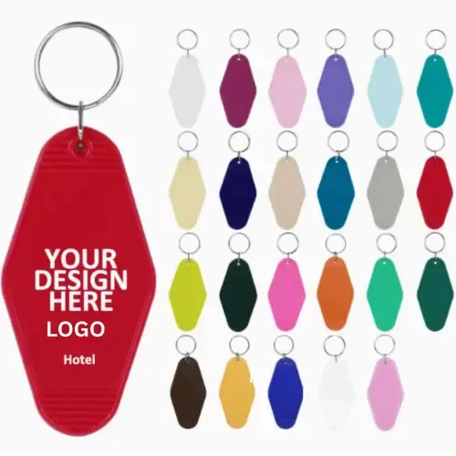 Disc Shaped Led Keychain
