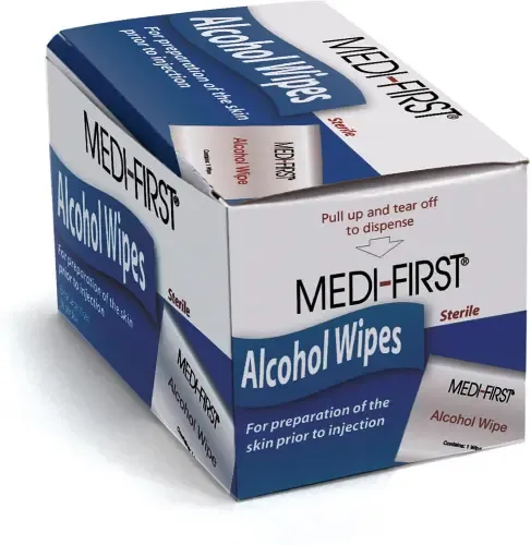 Alcohol Cleaning Wet Wipes Swabs