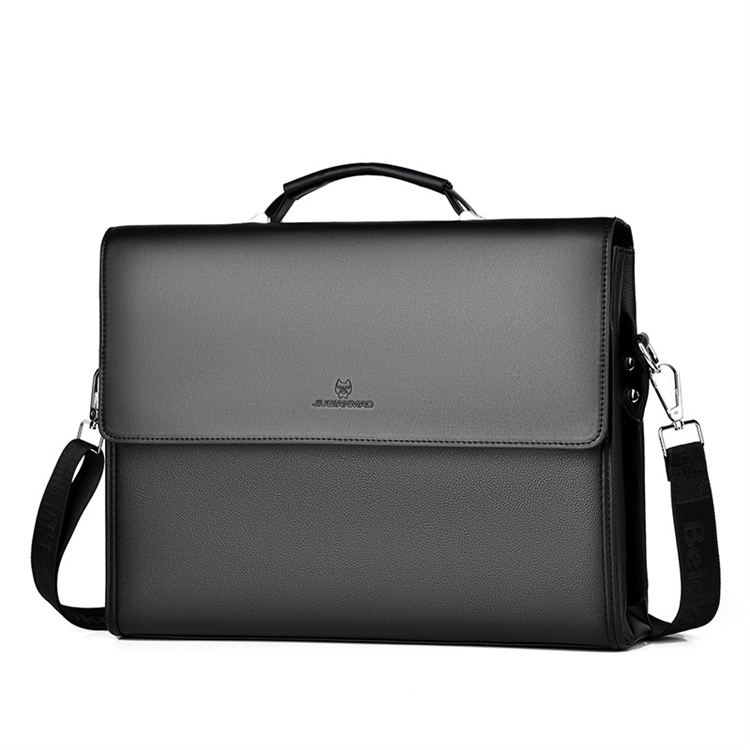 Business Casual PU Leather Briefcase 