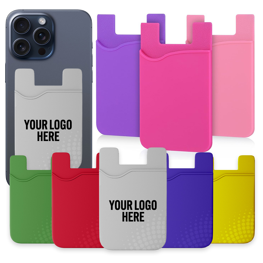 Silicone Phone Card Holder
