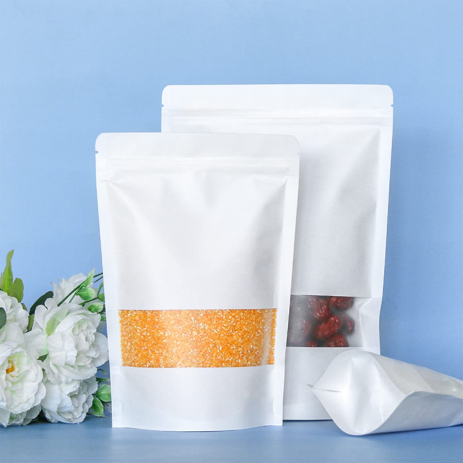 Resealable Matte Zip Lock Plastic 