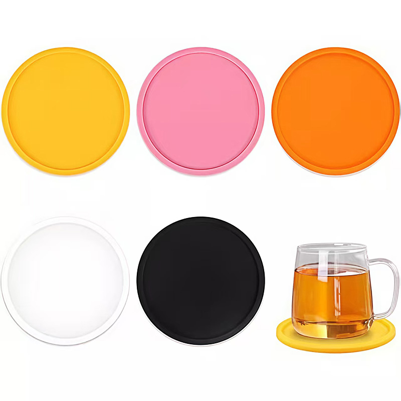 Round 10cm Silicone Cup Pad