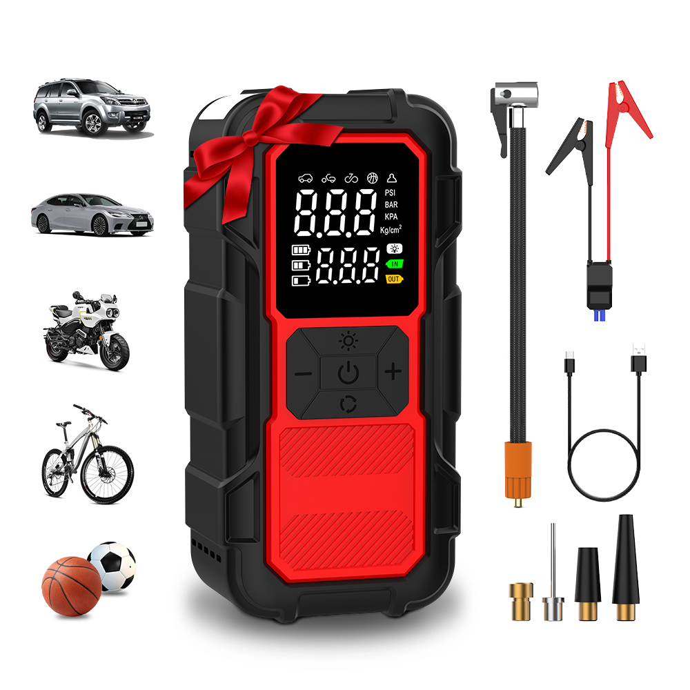 Car Jump Starter with Air Compressor 