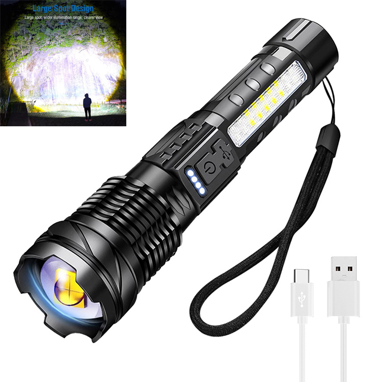 Rechargeable Zoom Flash Light