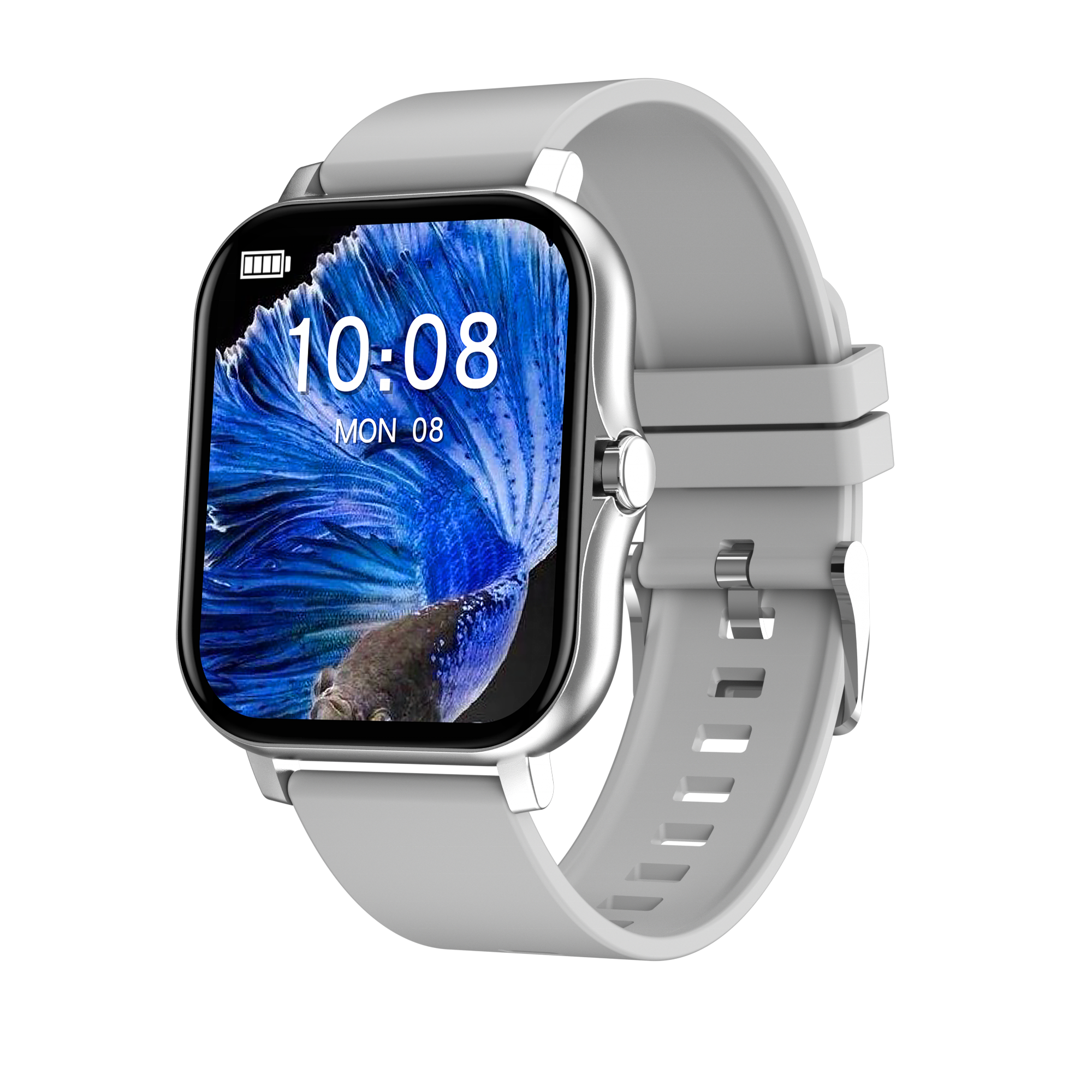 Fashion Touch Screen Watch Android IOS Waterproof Sports Fitness Heart Rate Sleep Tracker Men Lady Smartwatch