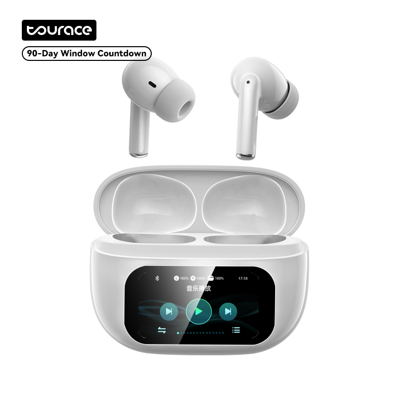 Professional TWS Air G01 In-Ear Sports Earbuds Wireless ANC Noise Cancellation LED Digital Display Battery Indicator
