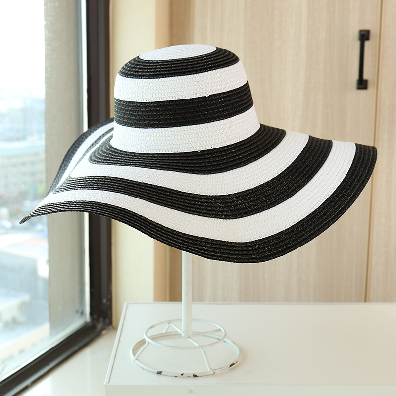 Straw Hat Beach Cap