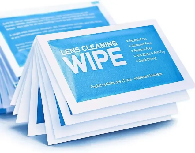 Custom Pre-Moistened Electronic Wipes