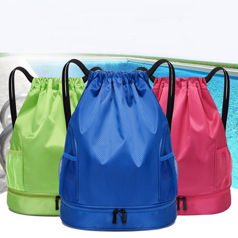 Folding Waterproof Drawstring Backpack