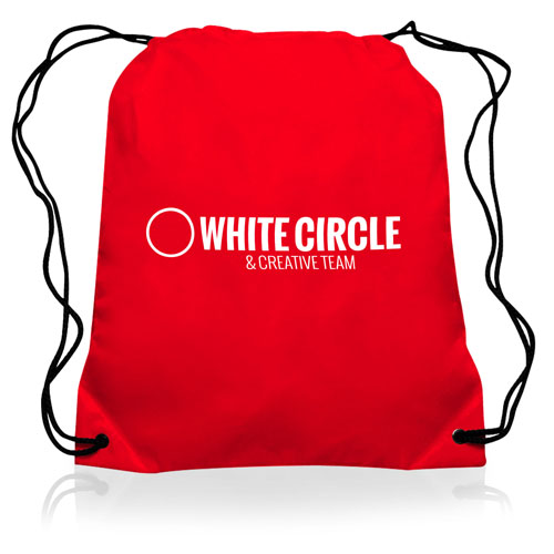 210D Polyester Custom Drawstring Bags