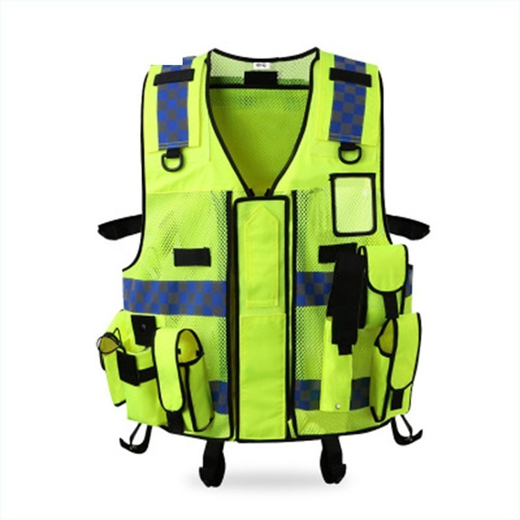  Security Reflective Safety Jacket