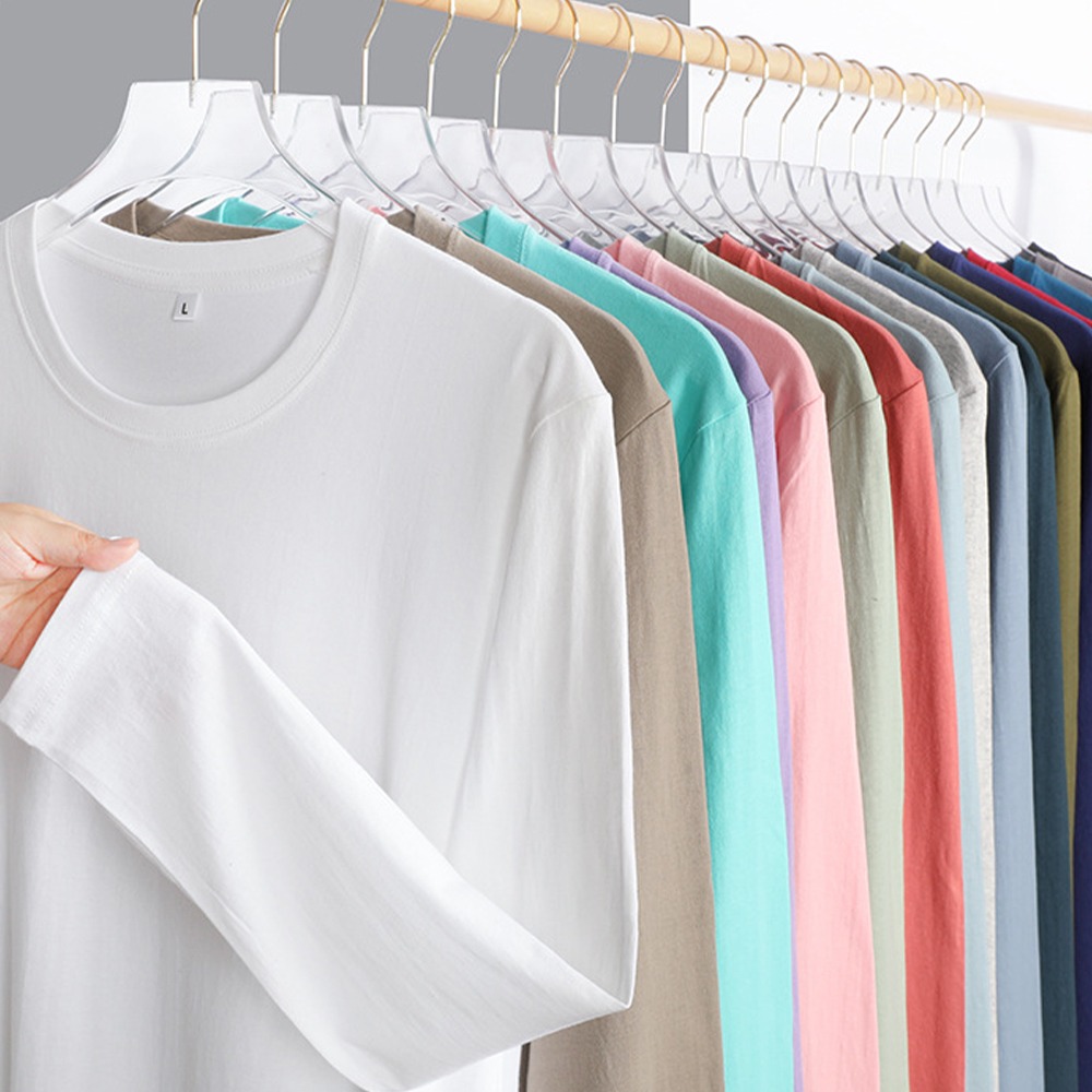 Cotton Long Sleeve T Shirt